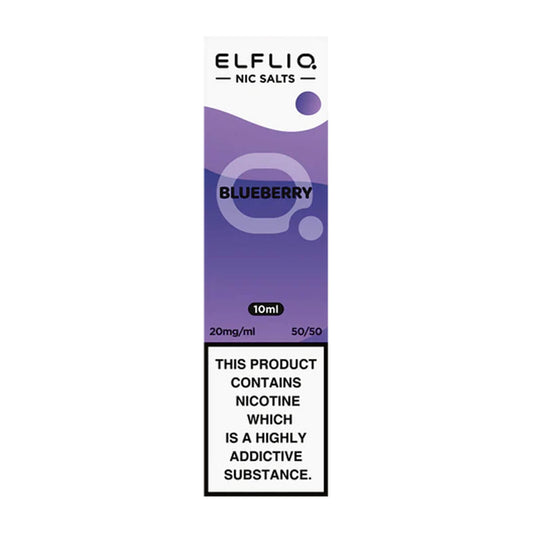 ELFLIQ Blueberry Nic Salt E-Liquid By ELF Bar Flavour