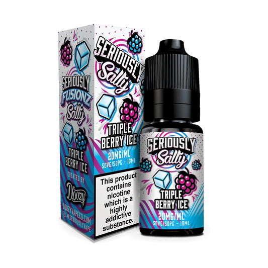 Tripple Berry Ice Nic Salt E-liquid by Seriously Fusionz