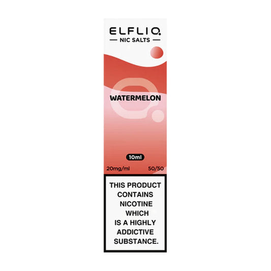 ELFLIQ Watermelon Nic Salt E-Liquid By ELF Bar Flavour
