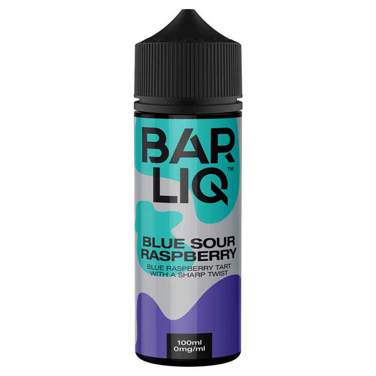 Blue Sour Raspberry 100ml Shortfill Eliquid by Bar Liq