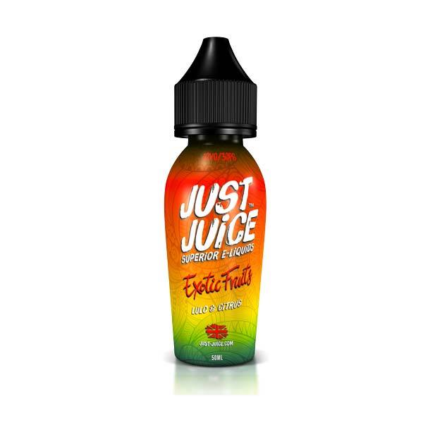 Lulo & Lime by Just Juice Exotic Range Short Fill 50ml