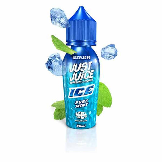 Pure Mint Ice by Just Juice Short Fill 50ml-Grey Haze UK Vape Shop