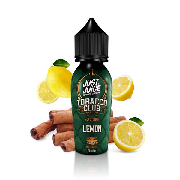 Lemon Tobacco by Just Juice Short Fill 50ML