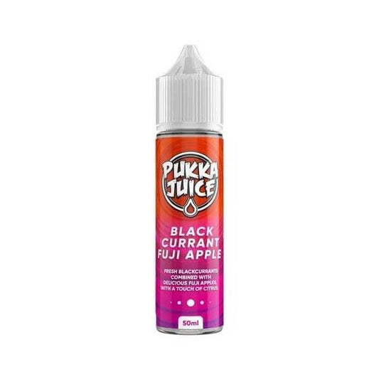 Blackcurrant Fuji Apple by Pukka Juice 50ml Short Fill
