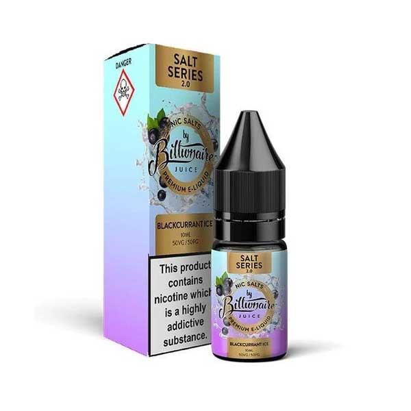 Blackcurrant Ice Nic Salt by Billionaire Juice