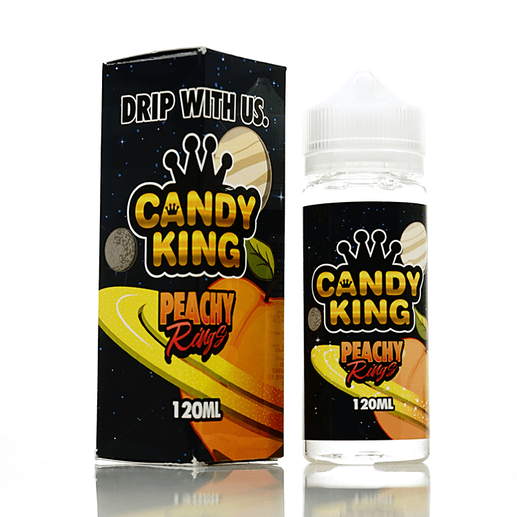 Peachy Rings By Candy King Short Fill 100ml