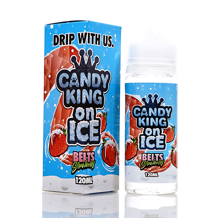 Strawberry Belts On Ice By Candy King Short Fill 100ml