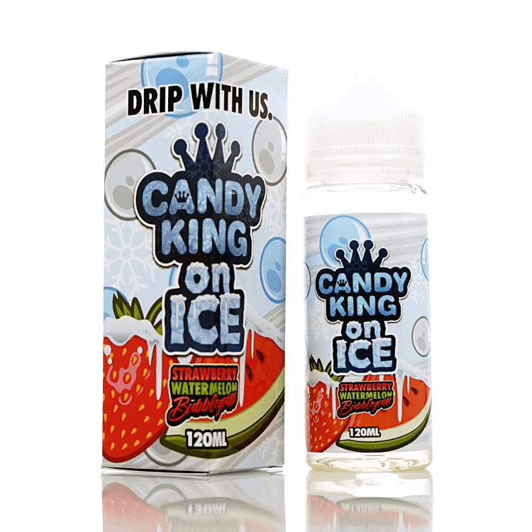 Strawberry Watermelon Bubblegum On Ice By Candy King Short Fill 100ml