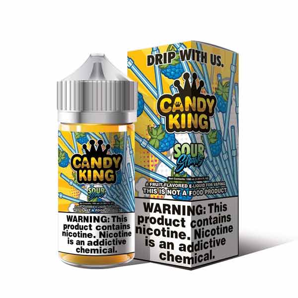 Sour Straws By Candy King Short Fill 100ml