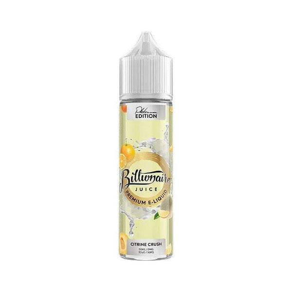 Citrine Crush by Billionaire Juice Short Fill 50ml