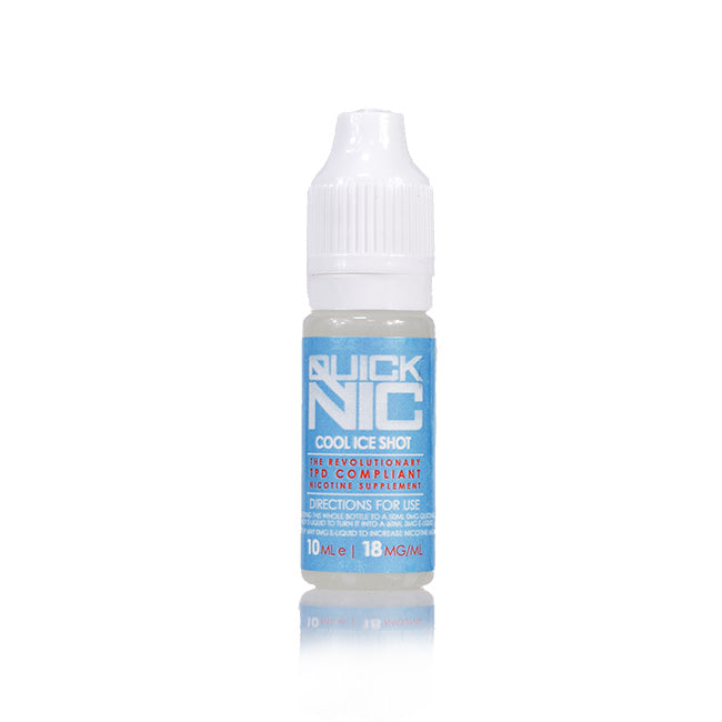 QuickNic Cool Ice - 10ML - 18MG Nicotine Shot