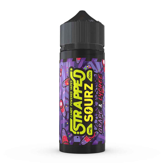 Grape & Lychee by Strapped Sourz Short Fill 100ml