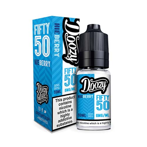 Hieberry 50/50 E-Liquid by Doozy Fifty 50