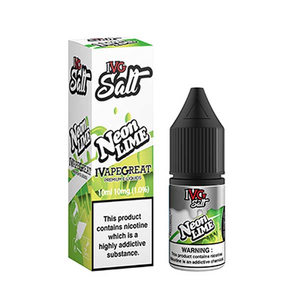 SALT Neon Lime E-Liquid By IVG 10ml