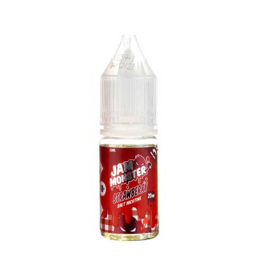 PB & Jam Monster Strawberry Nic Salt E-Liquid 10ml