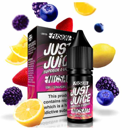 Fusion - Berry Burst & Lemonade by Just Juice Salt Nic E-Liquid 10ml