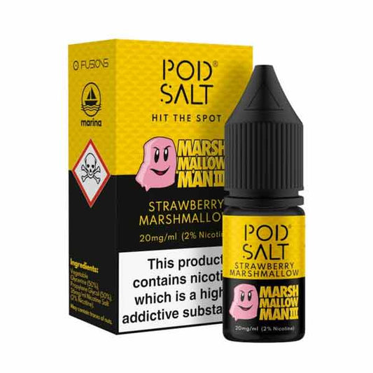 Marshmallow Man 3 Nicotine Salt E-Liquid by Pod Salt