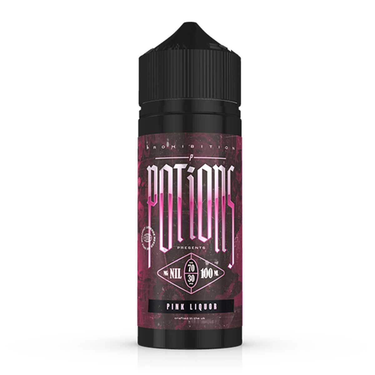Pink Liquor by Prohibition Potions Short Fill 100ml
