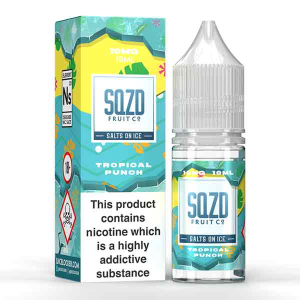 Tropical Punch on Ice Nic Salt by SQZD