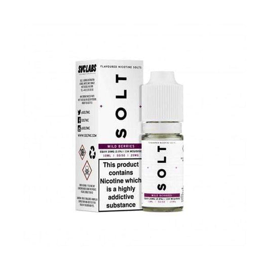 Wild Berries - SOLT Nic salt E-Liquid - 50/50 - 10ml grey-haze.myshopify.com