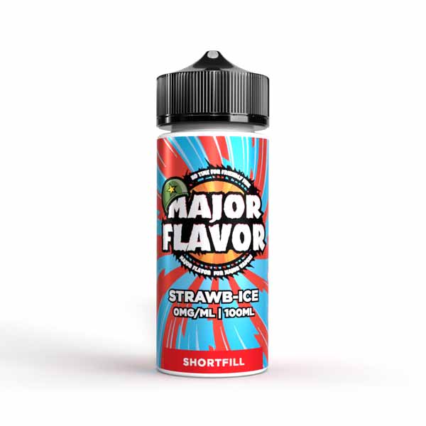 Strawb-Ice by Major Flavor Short Fill 100ml
