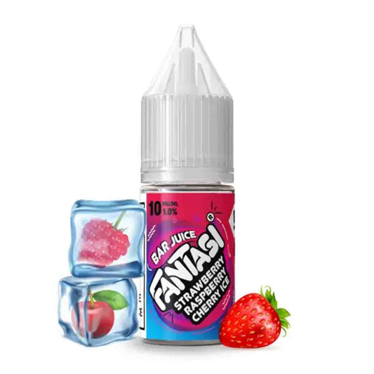 Strawberry Raspberry Cherry Ice Fantasi Bar Juice Salts