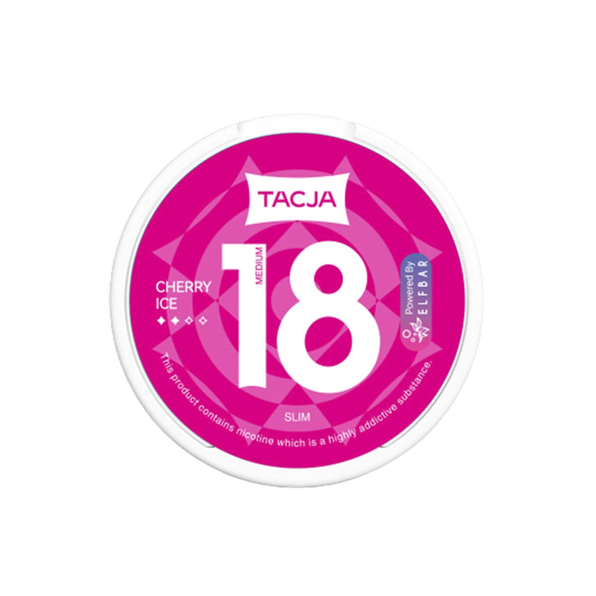 Cherry Elf Bar TACJA Nicotine Snus Pouches