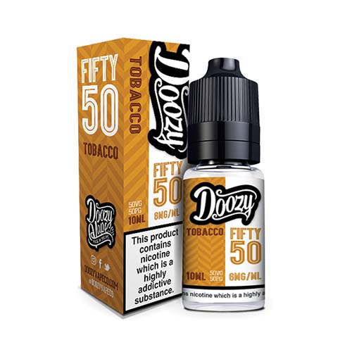 Tobacco 50/50 E-Liquid by Doozy Fifty 50