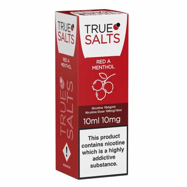 Red A Menthol by True Salts Nic Salt