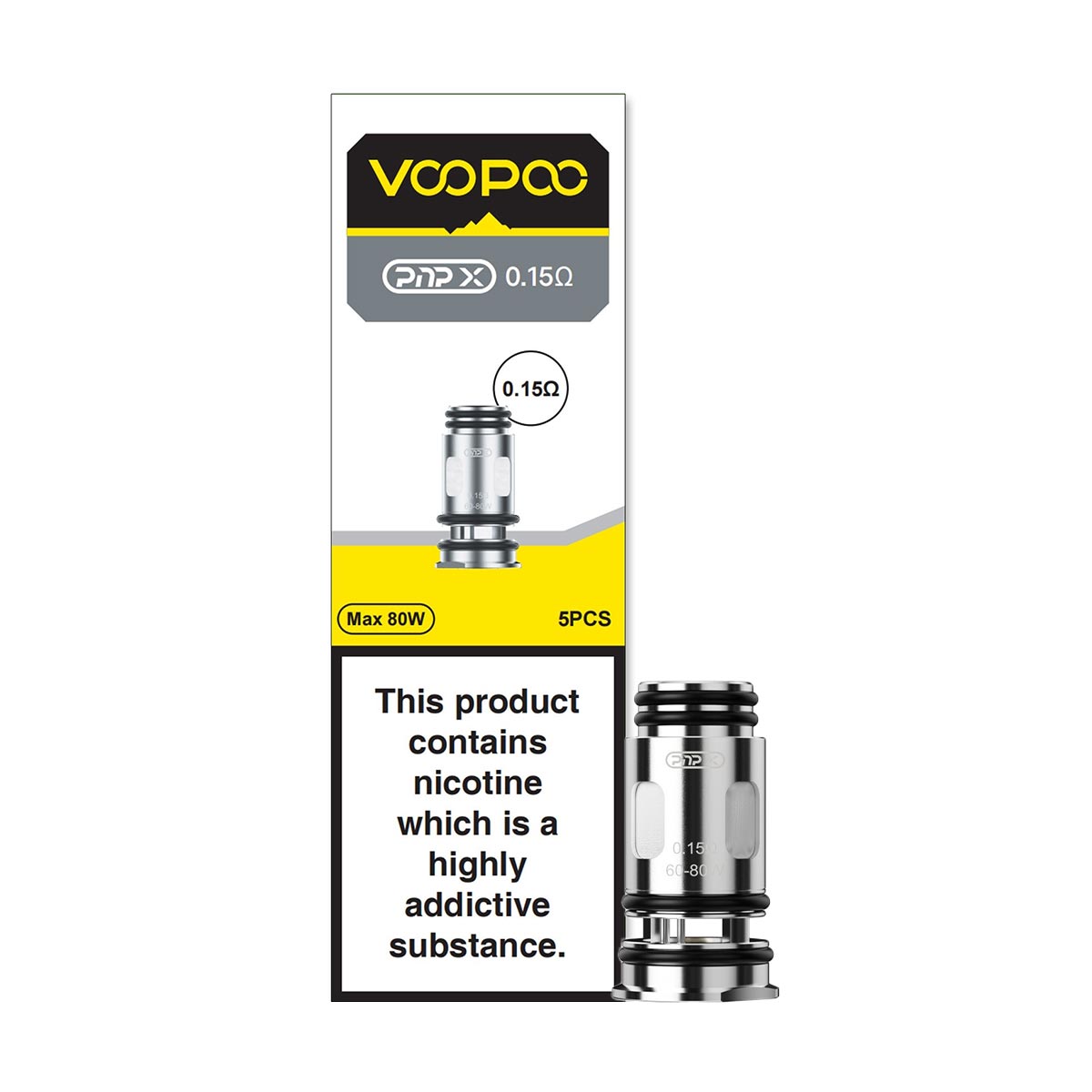 VooPoo PnP X Replacement Coils 5 Pack