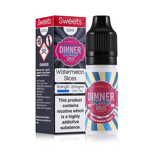 Watermelon Slices Salt Nic E-Liquid by Dinner Lady