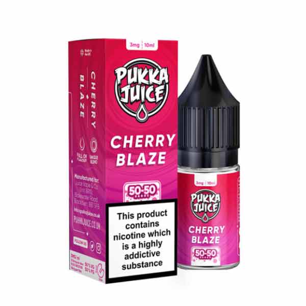 Cherry Blaze by Pukka Juice 50/50 E-Liquid 10ml