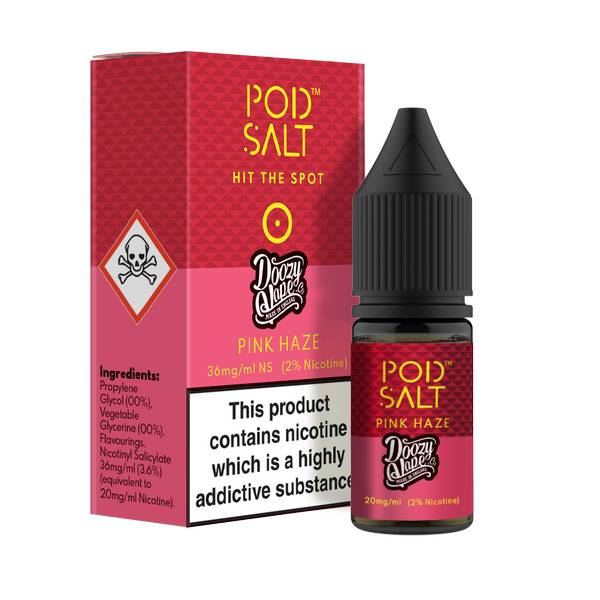 Pink Haze Nicotine Salt E-Liquid by Pod Salt