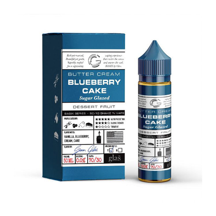 Glas Basix - Blueberry Cake - QuickNic Ready 50ML