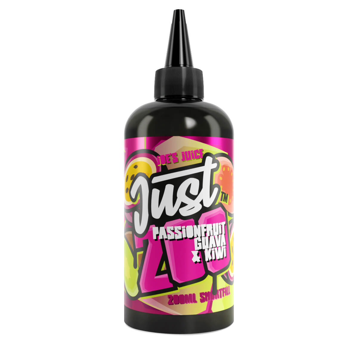 Just 200 Passion Fruit, Guava & Kiwi by Joe's Juice Short Fill 200ml