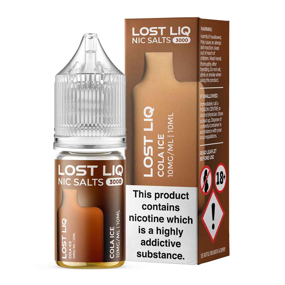 Cola Ice Nic Salt E-Liquid by Lost Liq