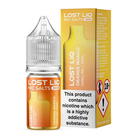 Orange Mango Nic Salt E-Liquid by Lost Liq
