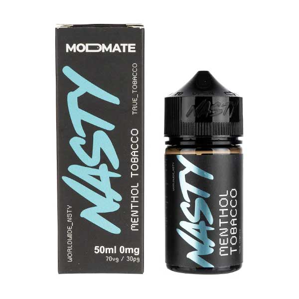 Tobacco Menthol Modmate by Nasty Short Fill 50ml-Grey Haze UK Vape Shop