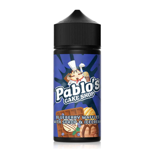 Blueberry Waffles with Syrup and Ice Cream by Pablo's Cake Shop Short Fill 100ml