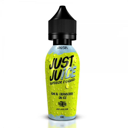 Kiwi Cranberry on ICE by Just Juice Short Fill 50ML