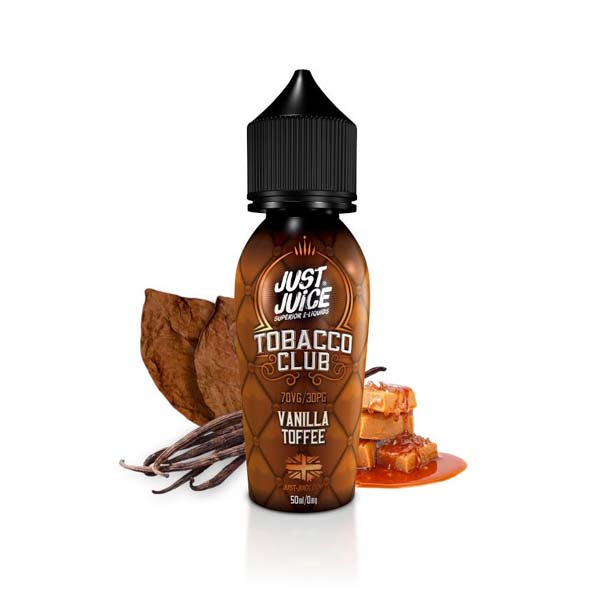 Vanilla Toffee Tobacco by Just Juice Short Fill 50ML